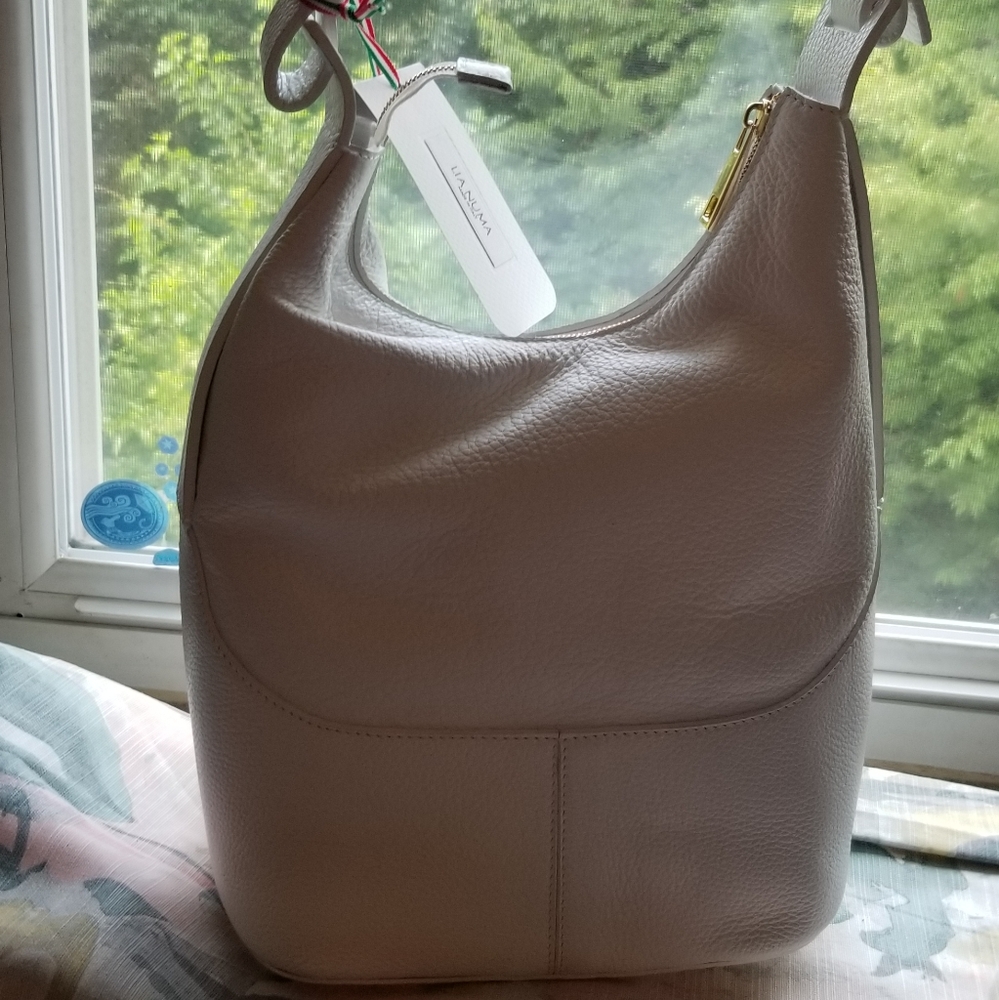 Lia Numa Italian Leather Handmade Bag